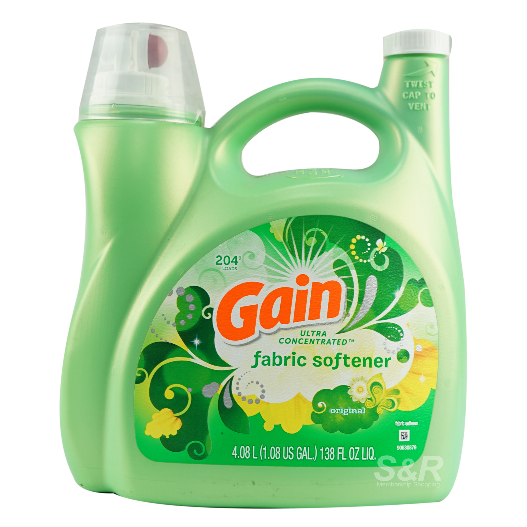 Gain Ultra Concentrated Fabric Softener Original 4.08L Gain Ultra Concentrated Fabric Softener Original 4.08L